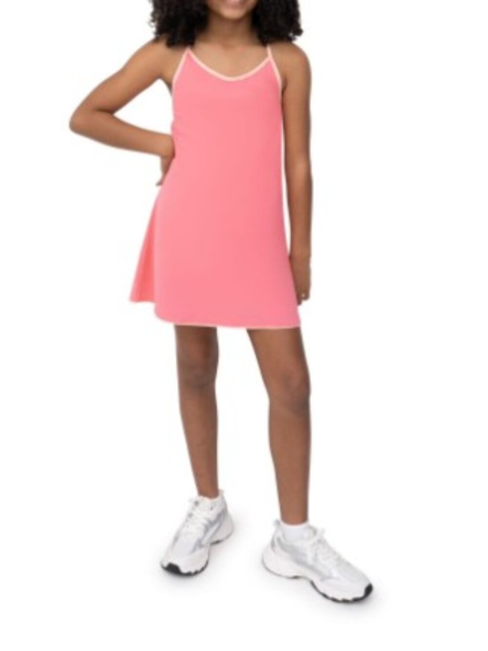 New!  High End Outdoor Voices Girls Dress with built in shorts